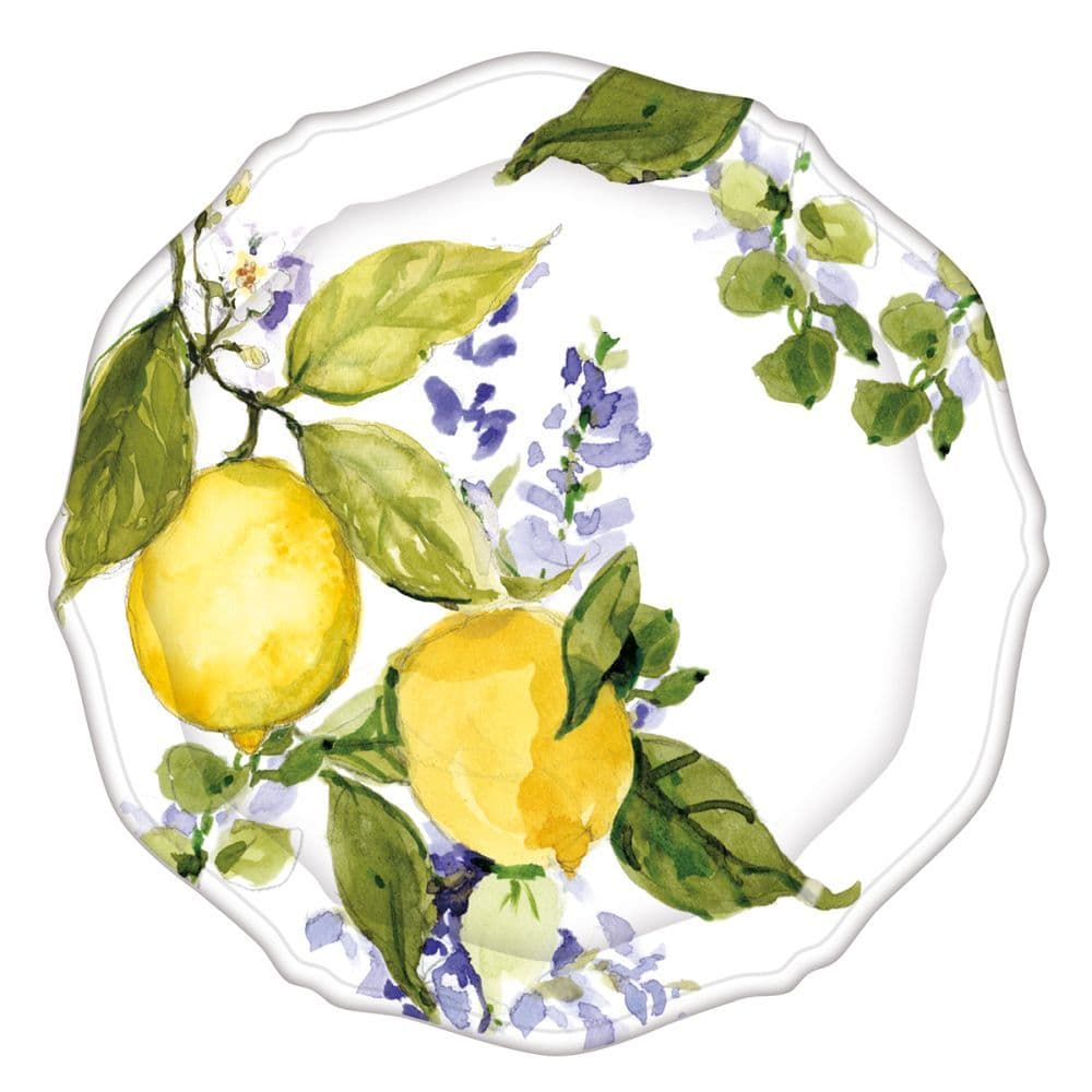 Lemon Grove Appetizer Plate Set of 3 - Calendars.com