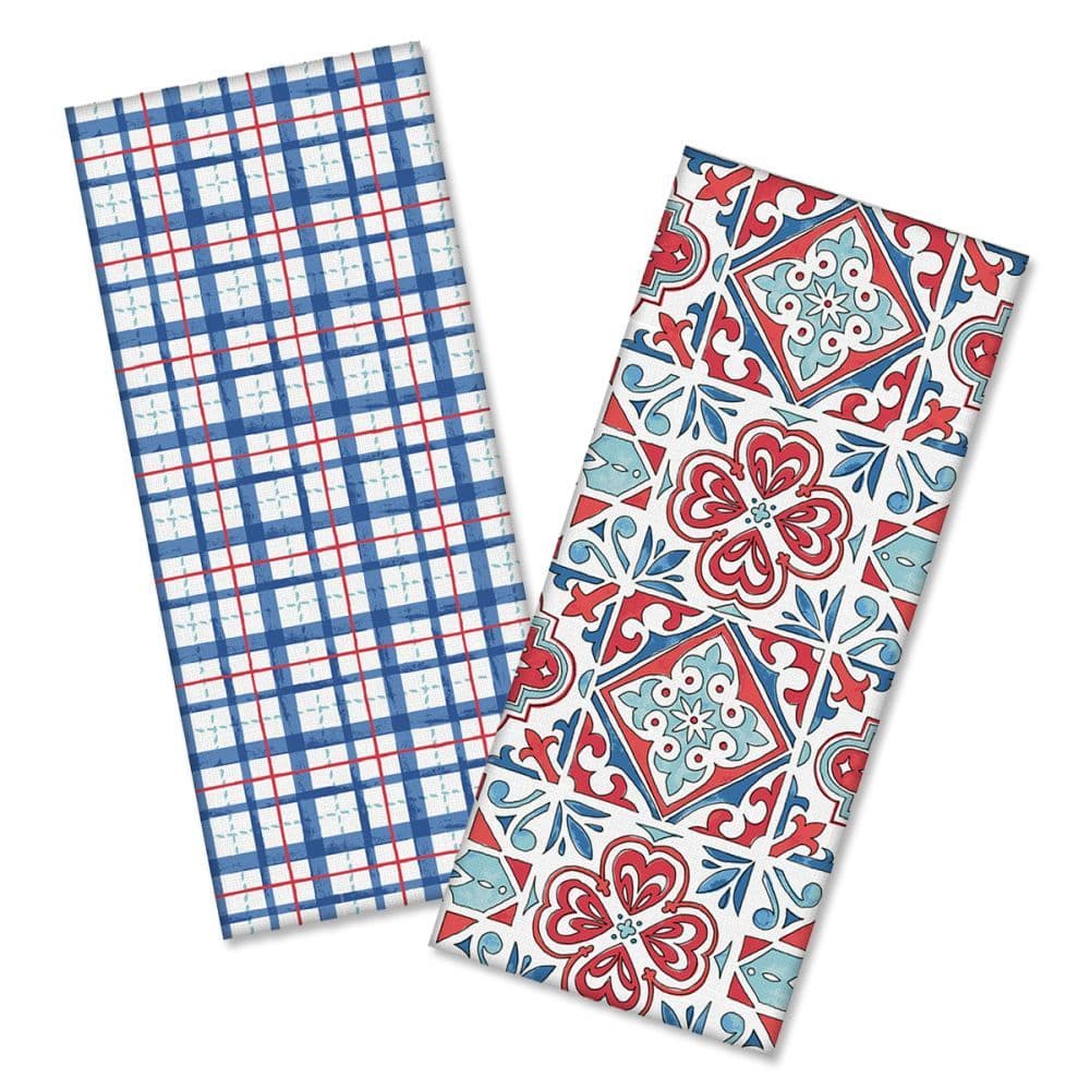 Americana Dish Towels Set of 2 Main Product  Image width=&quot;1000&quot; height=&quot;1000&quot;
