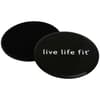 image Fitness Disc Sliders Black 3rd Product Detail  Image width="1000" height="1000"