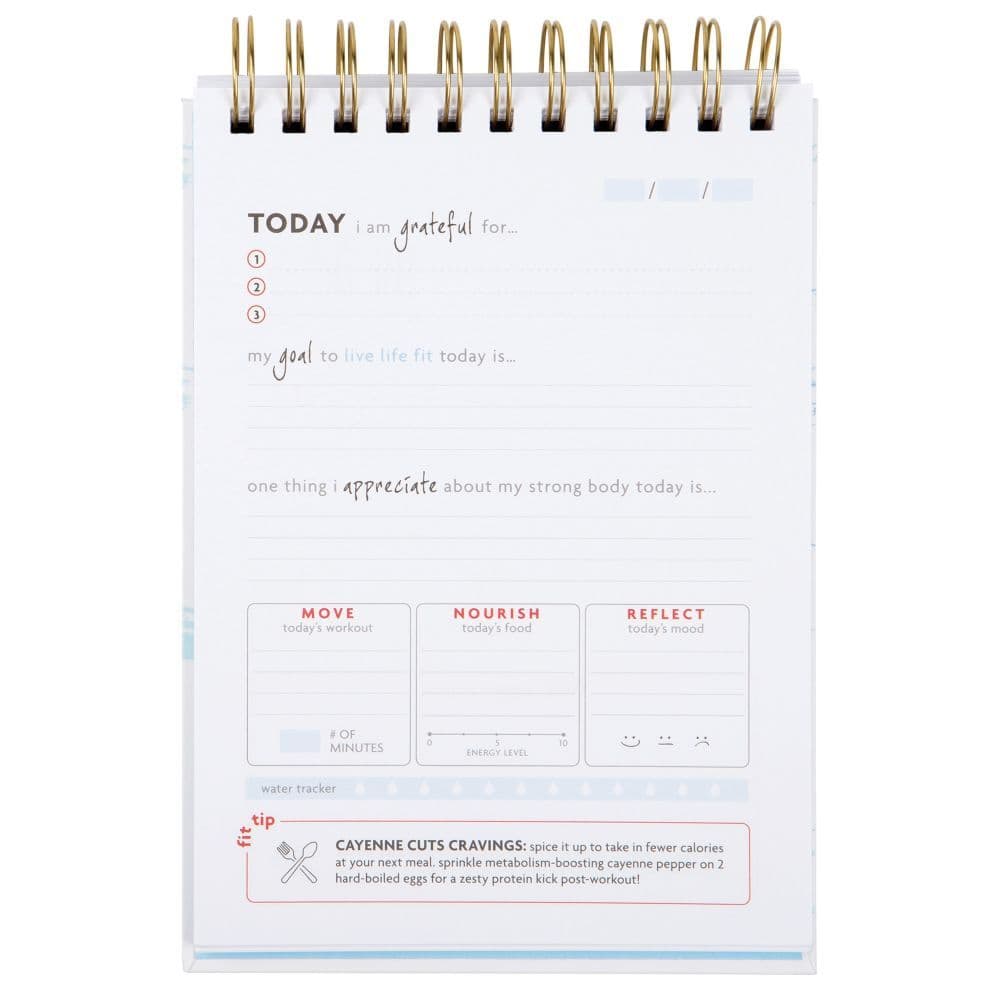 Top Bound Fitspiration Journal Blue 5th Product Detail  Image width="1000" height="1000"