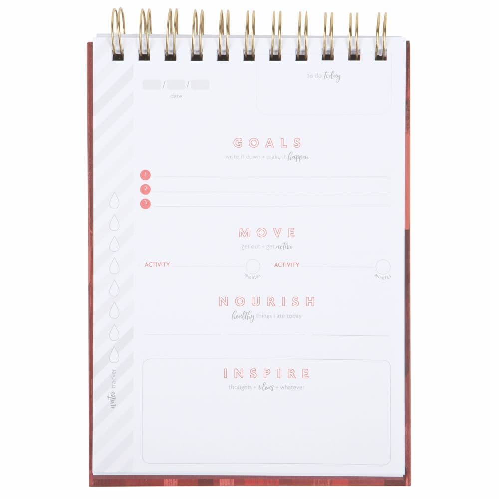 Top Bound Fitspiration Journal Red 4th Product Detail  Image width="1000" height="1000"