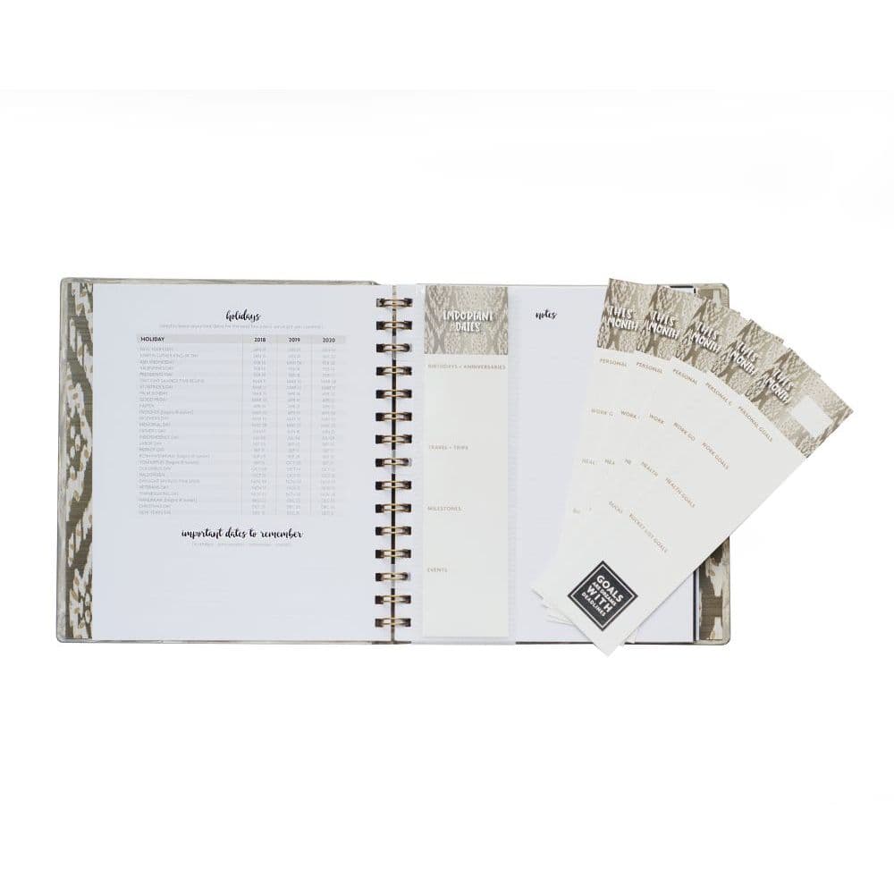 Weekly Undated Planner Grey 4th Product Detail  Image width=&quot;1000&quot; height=&quot;1000&quot;