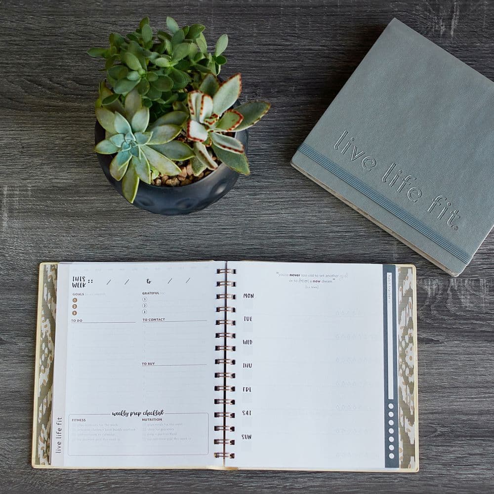 Weekly Undated Planner Grey 7th Product Detail  Image width=&quot;1000&quot; height=&quot;1000&quot;