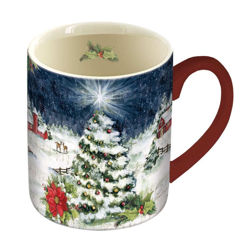 2022 Holiday Confetti Glass Mug – Treasures of Snow