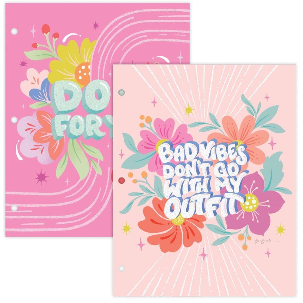 Glitter Sparkle 2 Pack Folders Main Product  Image width="1000" height="1000"