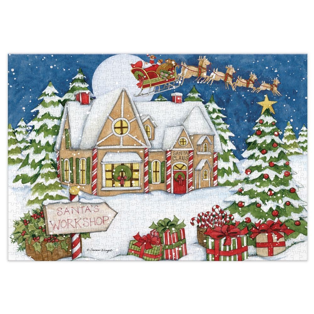 Santas Workshop 1000pc Puzzle 3rd Product Detail  Image width="1000" height="1000"