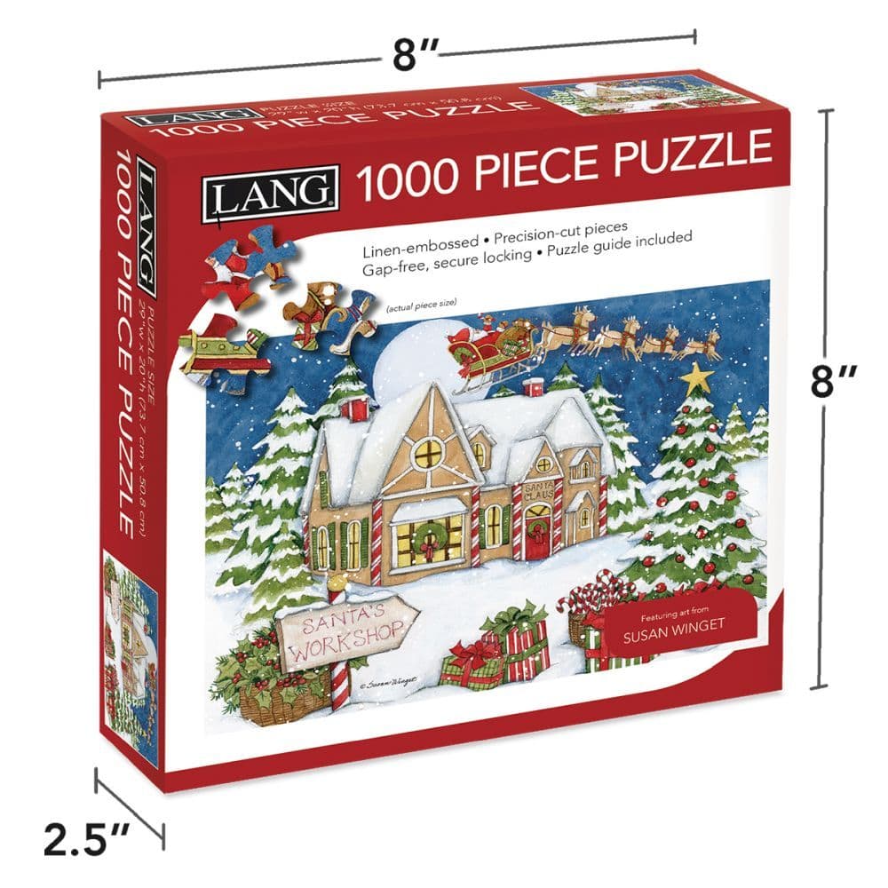 Santas Workshop 1000pc Puzzle 5th Product Detail  Image width=&quot;1000&quot; height=&quot;1000&quot;