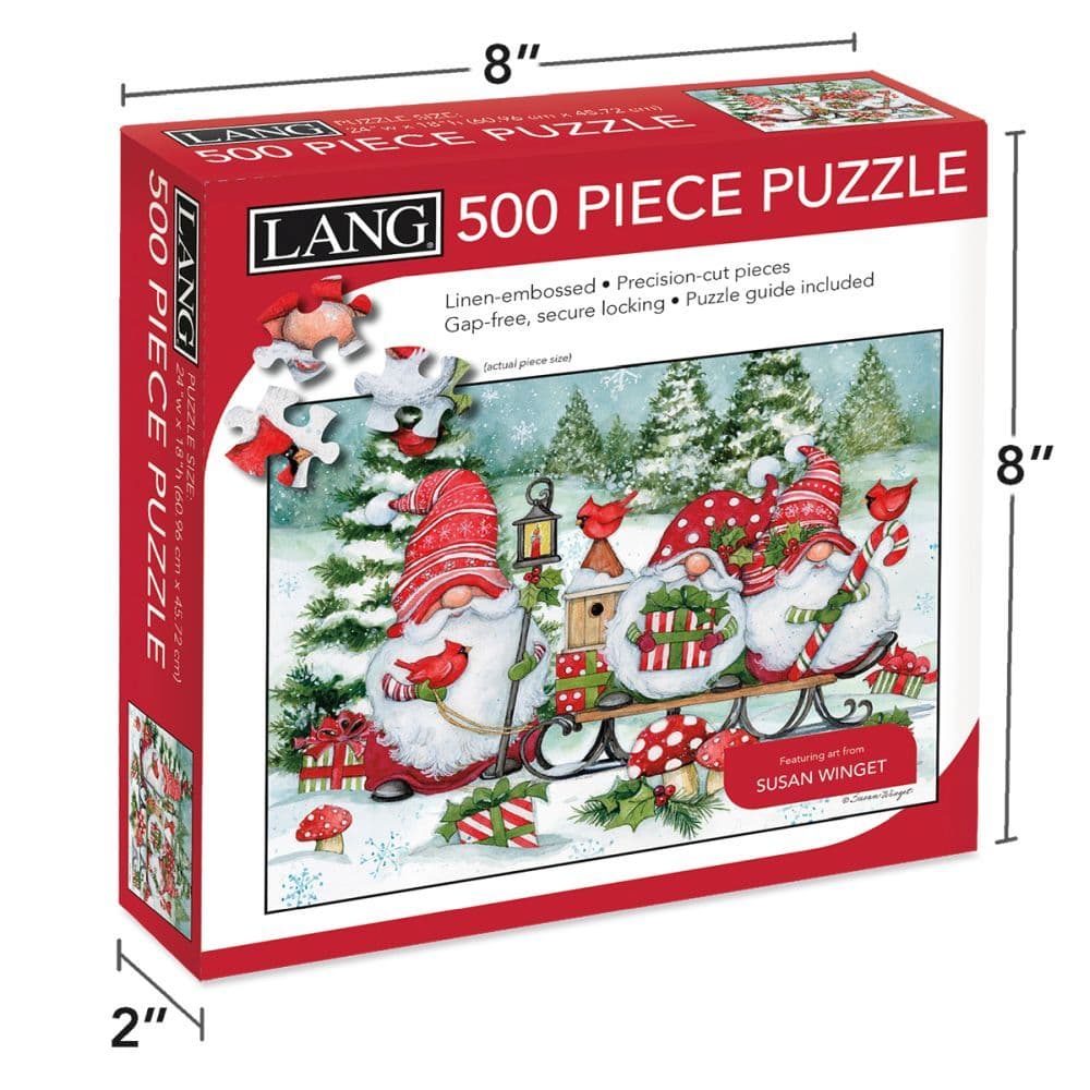 Holiday Gnomes 500 Piece Puzzle 4th Product Detail  Image width="1000" height="1000"