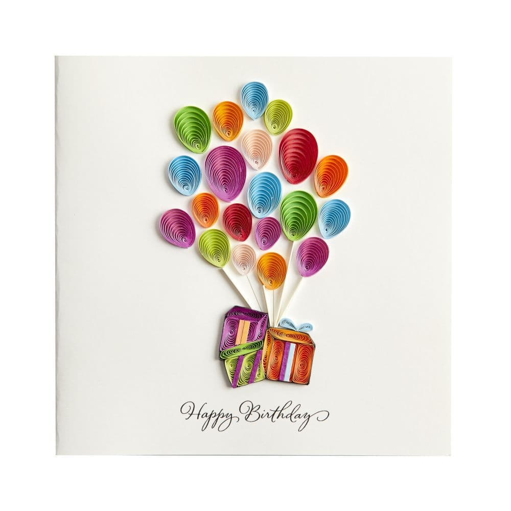 Packages And Balloons Greeting Card 2nd Product Detail  Image width=&quot;1000&quot; height=&quot;1000&quot;