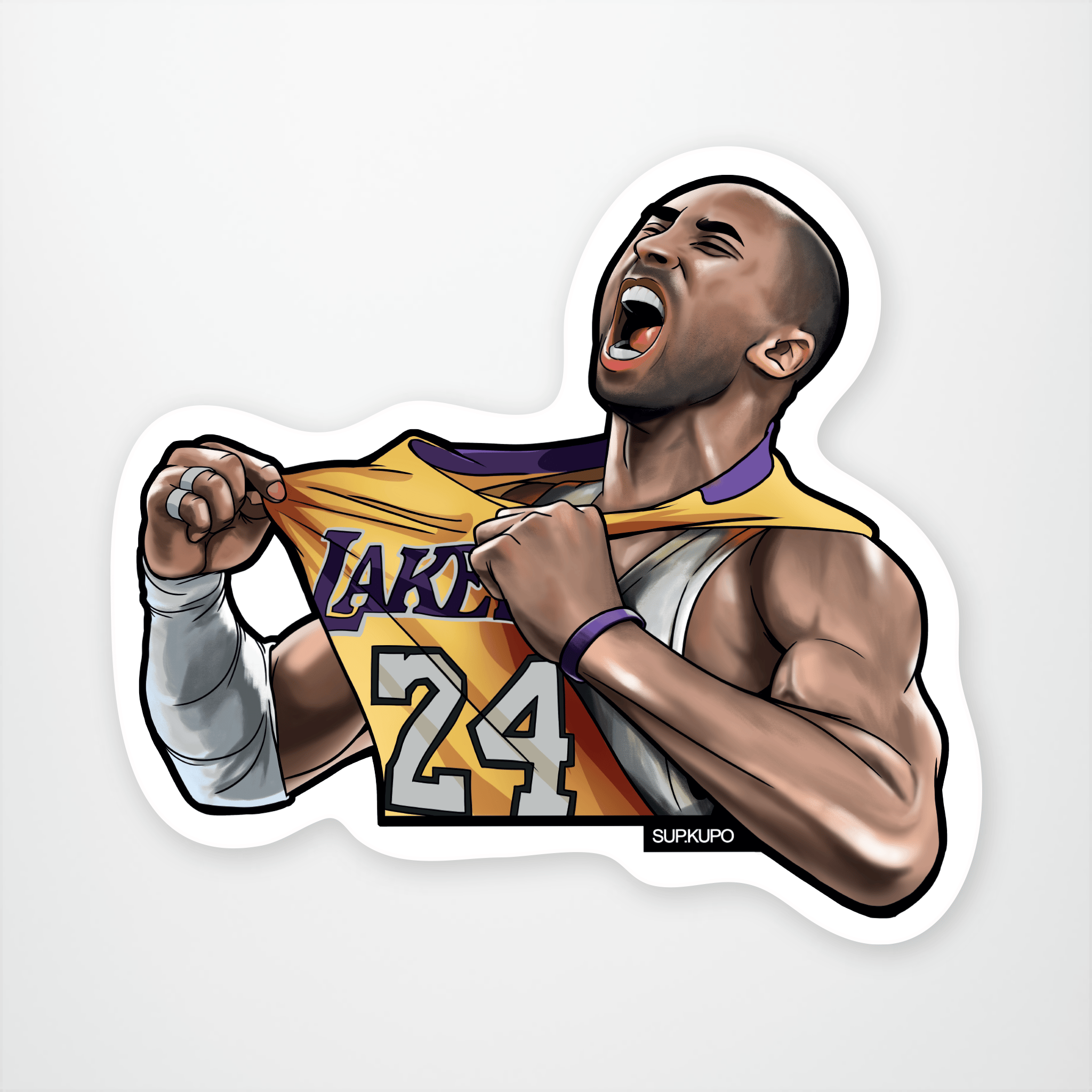 Kobe Bryant By bebetokaspi, Sports Cartoon