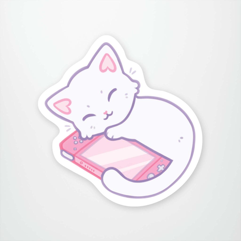 Switch Cat Sticker Main Product  Image width="1000" height="1000"