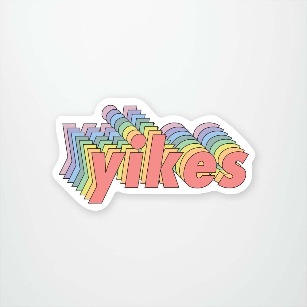 Yikes Sticker Main Product  Image width="1000" height="1000"