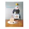 image Pup With Cake Greeting Card 2nd Product Detail  Image width=&quot;1000&quot; height=&quot;1000&quot;