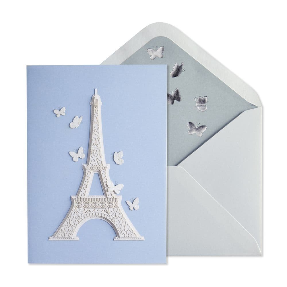 Laser Cut Eiffel Tower Greeting Card Main Product  Image width=&quot;1000&quot; height=&quot;1000&quot;