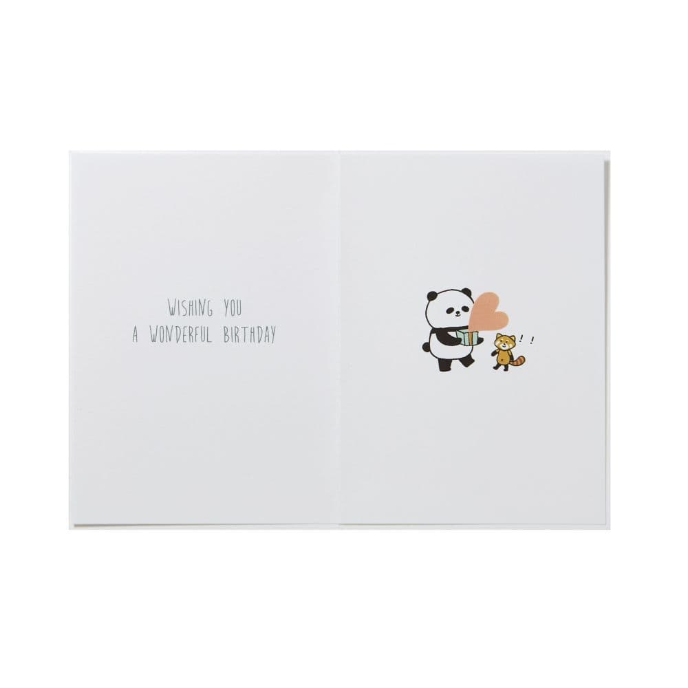 Panda with Present Birthday Card Second Alternate Image width=&quot;1000&quot; height=&quot;1000&quot;