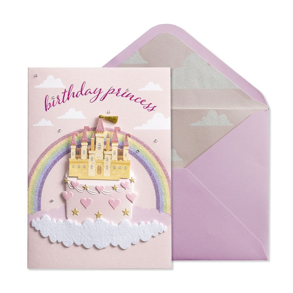 Princess Cake Birthday Card - Calendars.com