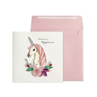 image Unicorn Quilling Birthday Card Main Product  Image width=&quot;1000&quot; height=&quot;1000&quot;