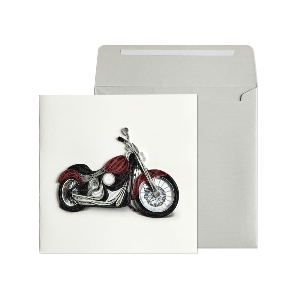 Motorcycle Greeting Card Main Product  Image width="1000" height="1000"