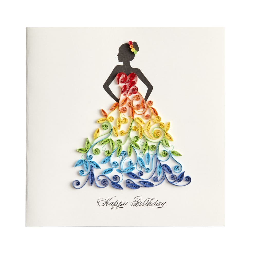 Rainbow Lady Greeting Card 2nd Product Detail  Image width="1000" height="1000"
