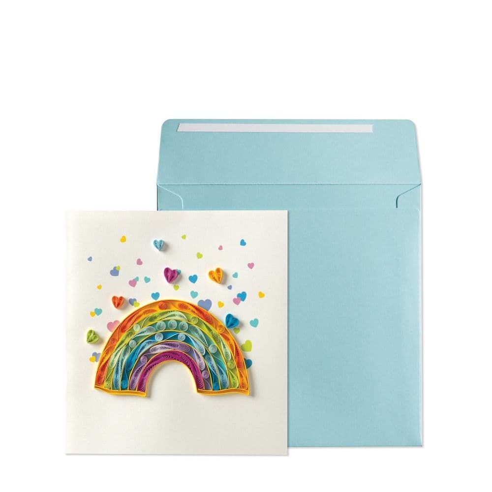 Rainbow Quilling Birthday Card - Calendars.com