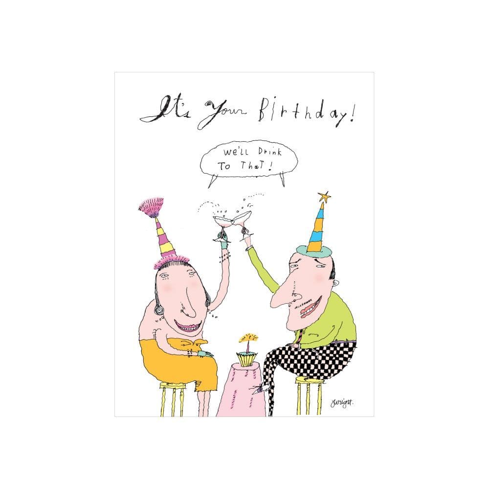 Its Your Birthday Couple Greeting Card 2nd Product Detail  Image width=&quot;1000&quot; height=&quot;1000&quot;