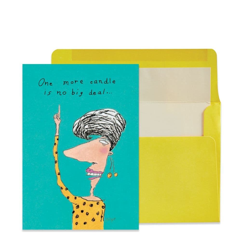 One More Candle Greeting Card Main Product  Image width=&quot;1000&quot; height=&quot;1000&quot;