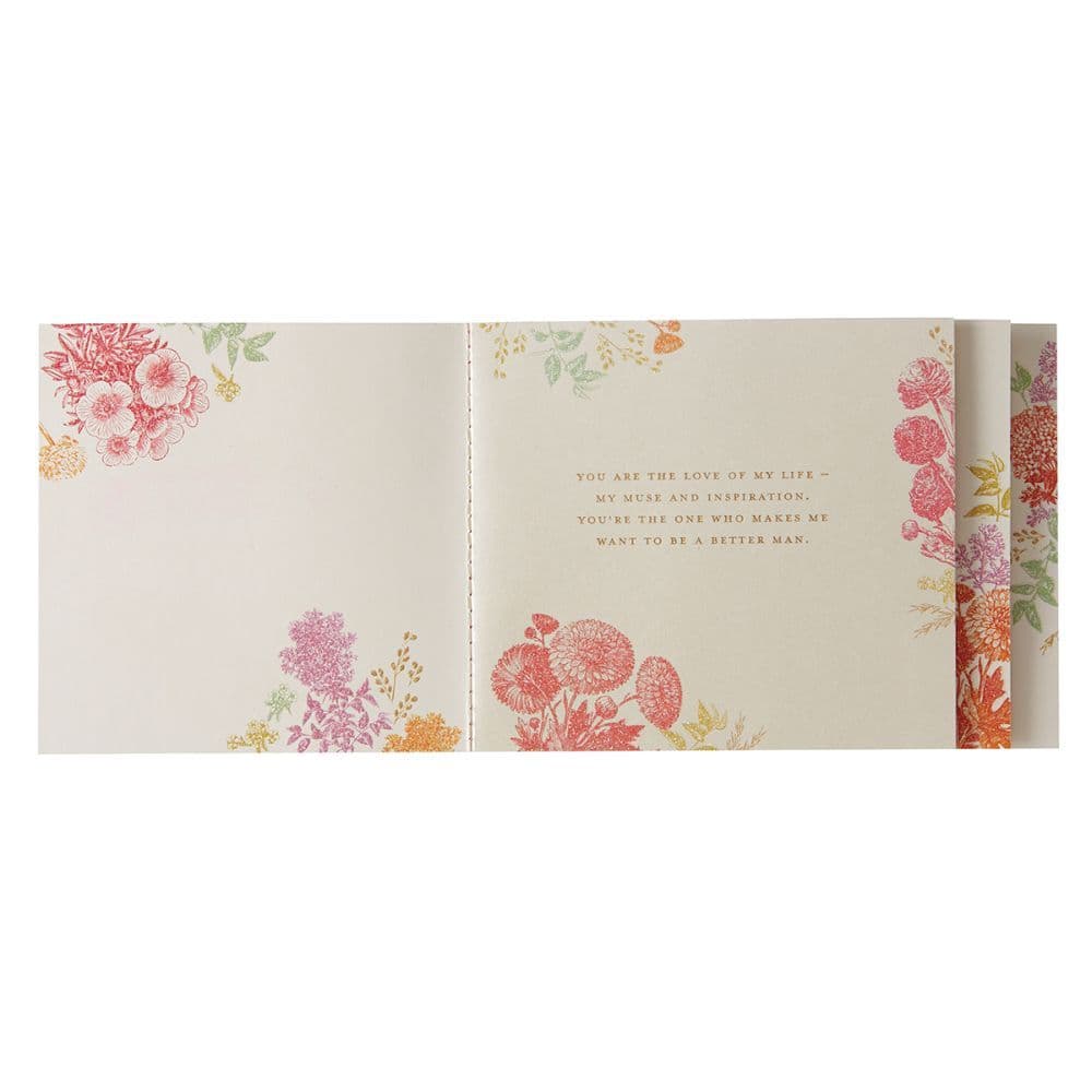 Pink Floral Arrangement Wife Birthday Card 2nd Product Detail  Image width=&quot;1000&quot; height=&quot;1000&quot;