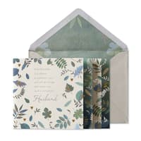 image Leaves Husband Birthday Card Main Product  Image width=&quot;1000&quot; height=&quot;1000&quot;