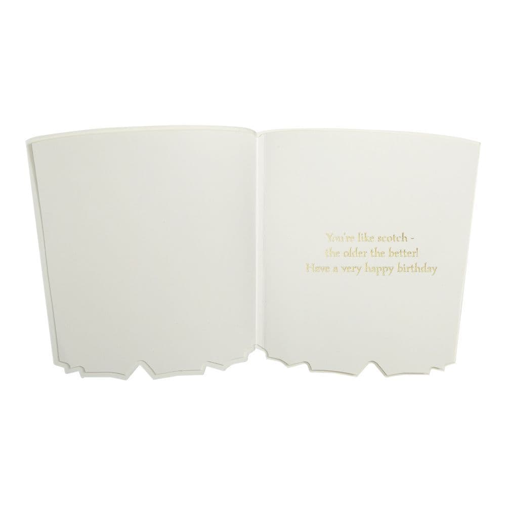 Die Cut Scotch Birthday Card 3rd Product Detail  Image width="1000" height="1000"