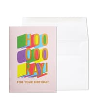 image Hooray Lettering Greeting Card Main Product  Image width=&quot;1000&quot; height=&quot;1000&quot;
