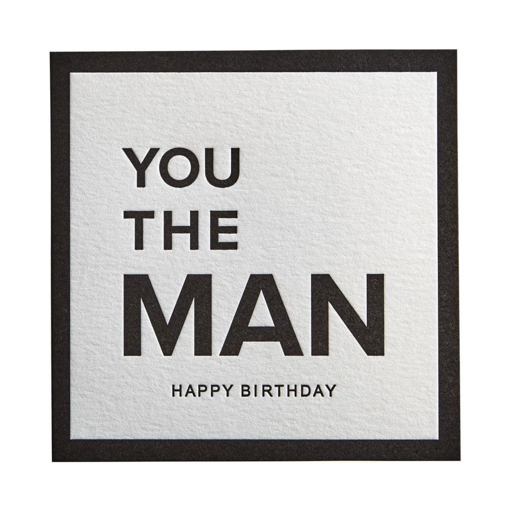 You The Man  Greeting Card 2nd Product Detail  Image width=&quot;1000&quot; height=&quot;1000&quot;