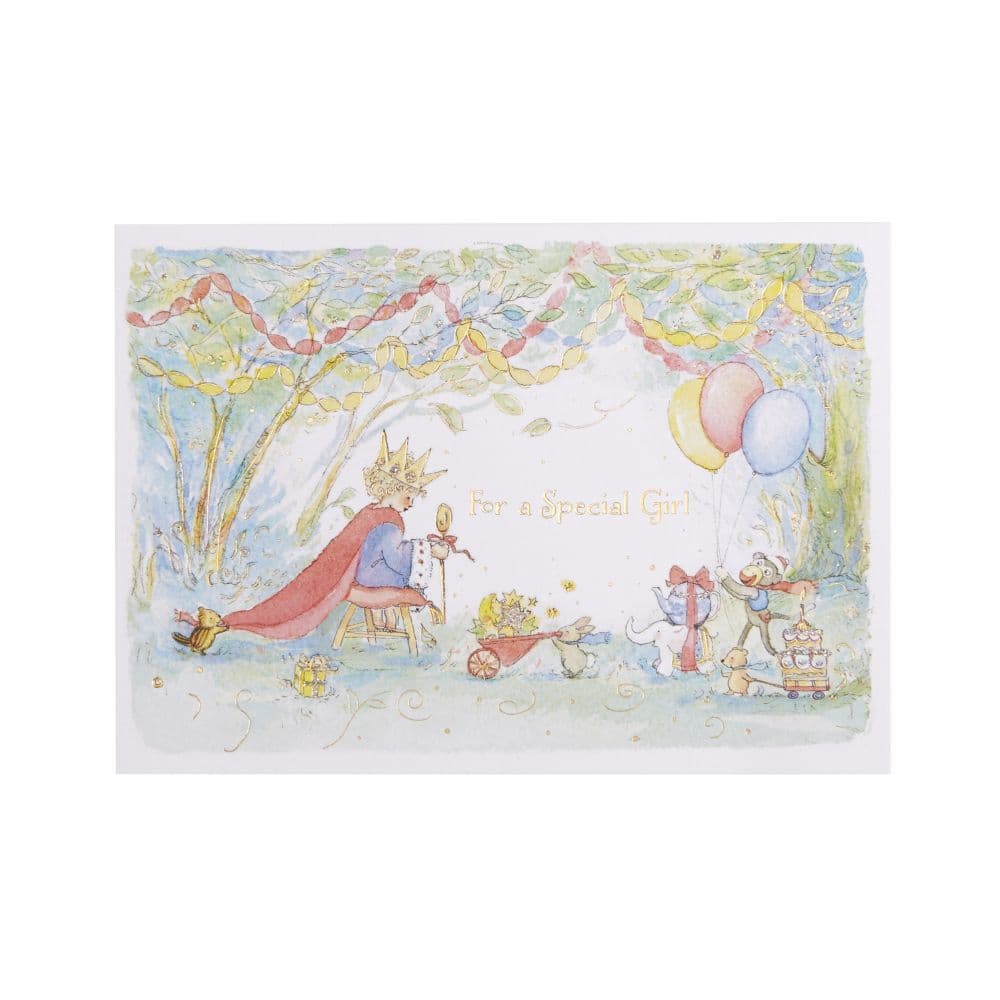 Animal Parade Birthday Card
