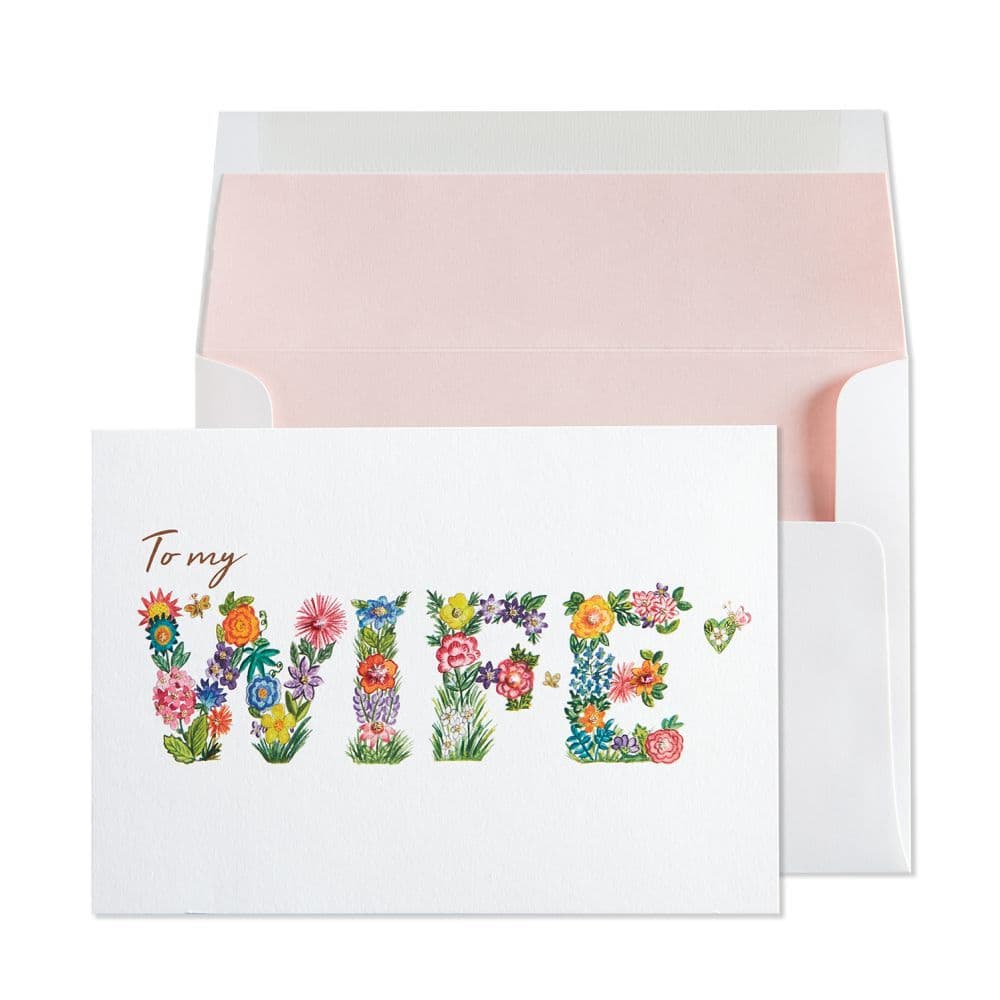 Flower Wife Greeting Card Main Product  Image width=&quot;1000&quot; height=&quot;1000&quot;