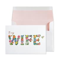image Flower Wife Greeting Card Main Product  Image width=&quot;1000&quot; height=&quot;1000&quot;