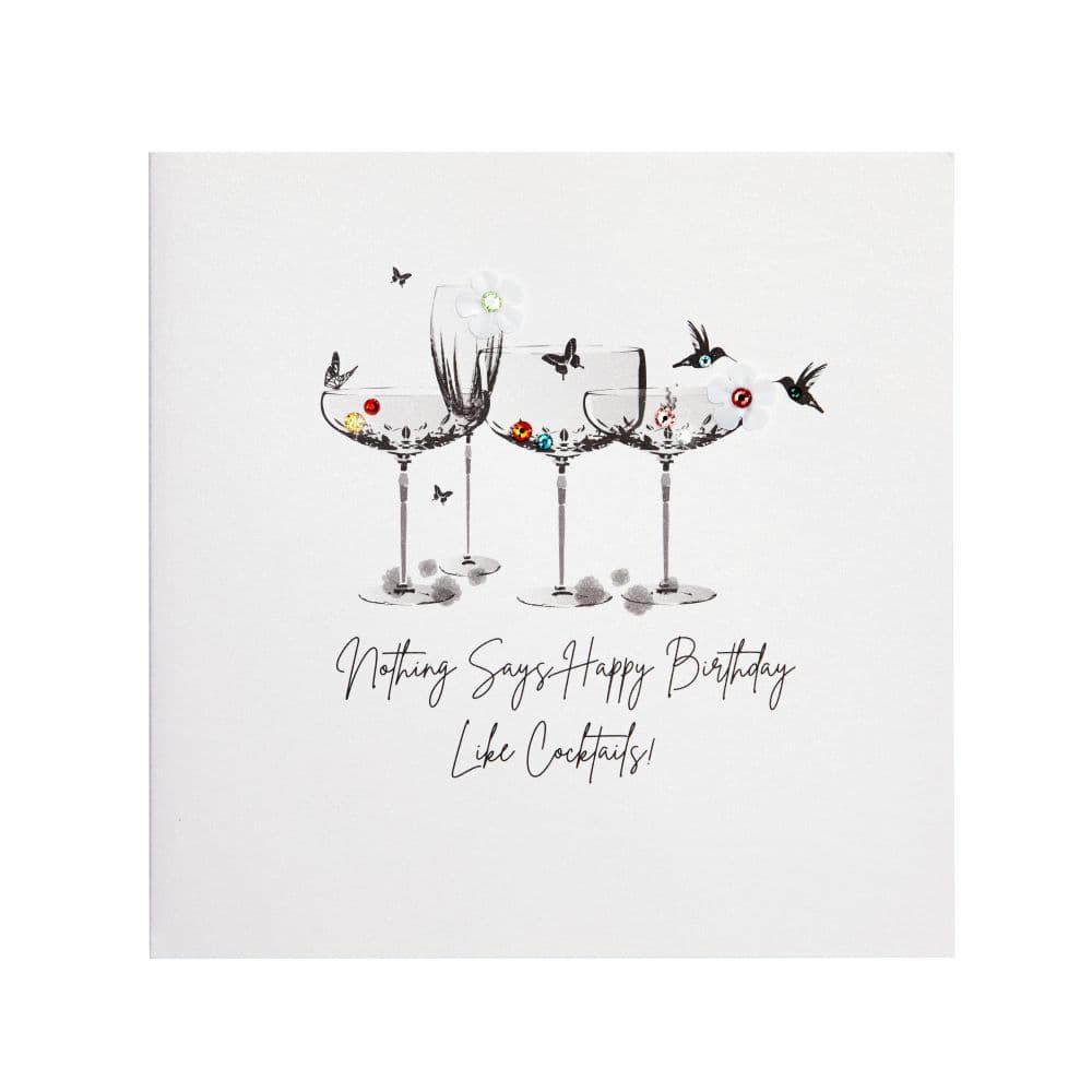 Cocktails Greeting Card 2nd Product Detail  Image width="1000" height="1000"