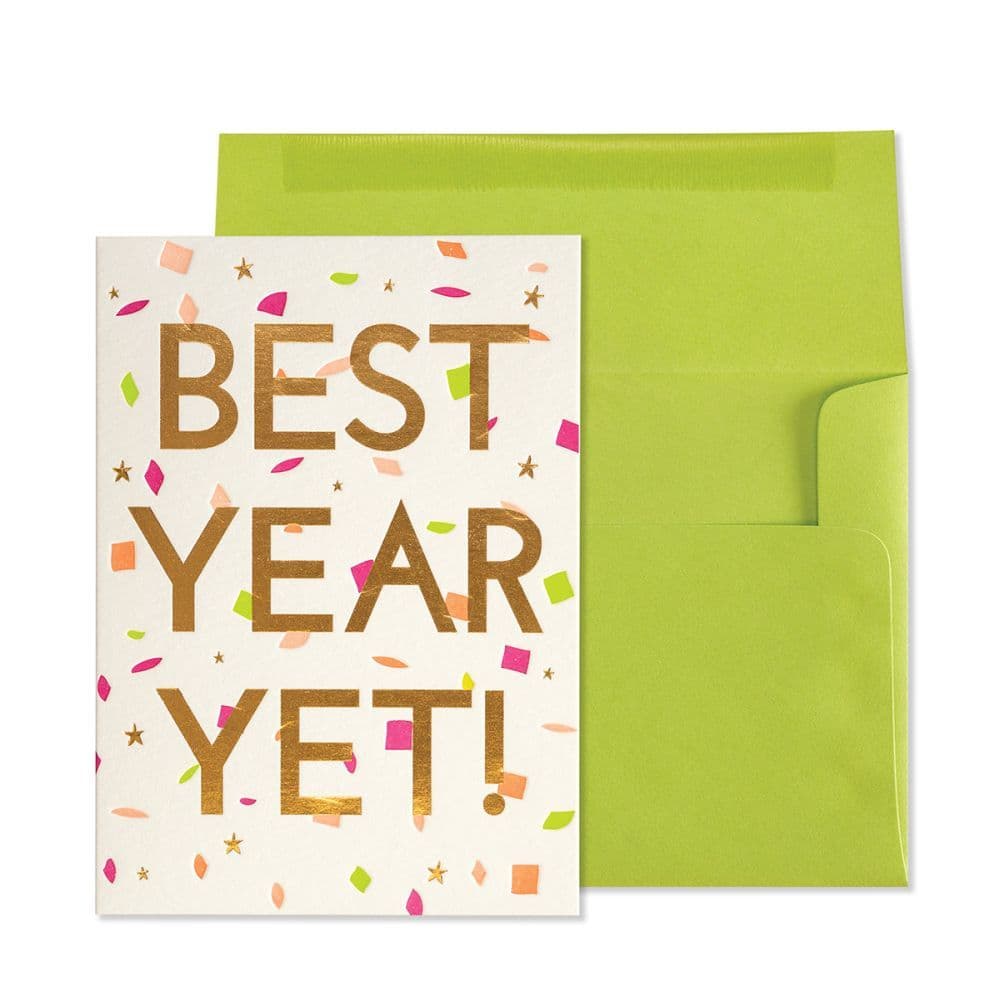 Best Year Yet Greeting Card Main Product  Image width="1000" height="1000"