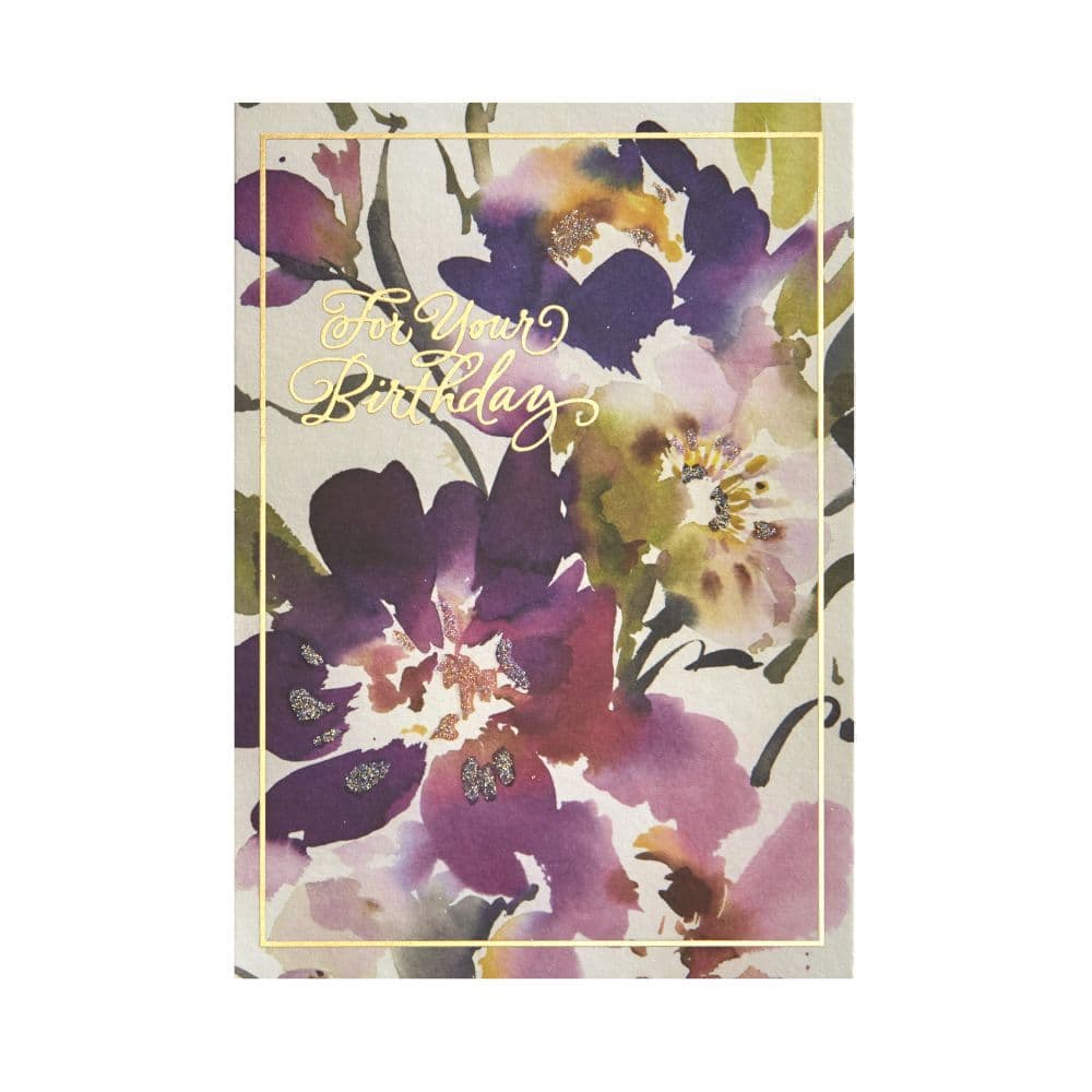 Fine Art Purple Floral Greeting Card 2nd Product Detail  Image width=&quot;1000&quot; height=&quot;1000&quot;