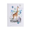 image Giraffe With Balloons Greeting Card 2nd Product Detail  Image width=&quot;1000&quot; height=&quot;1000&quot;