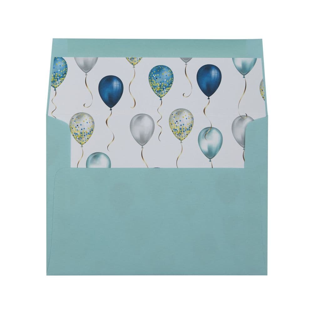 Giraffe With Balloons Greeting Card 4th Product Detail  Image width=&quot;1000&quot; height=&quot;1000&quot;