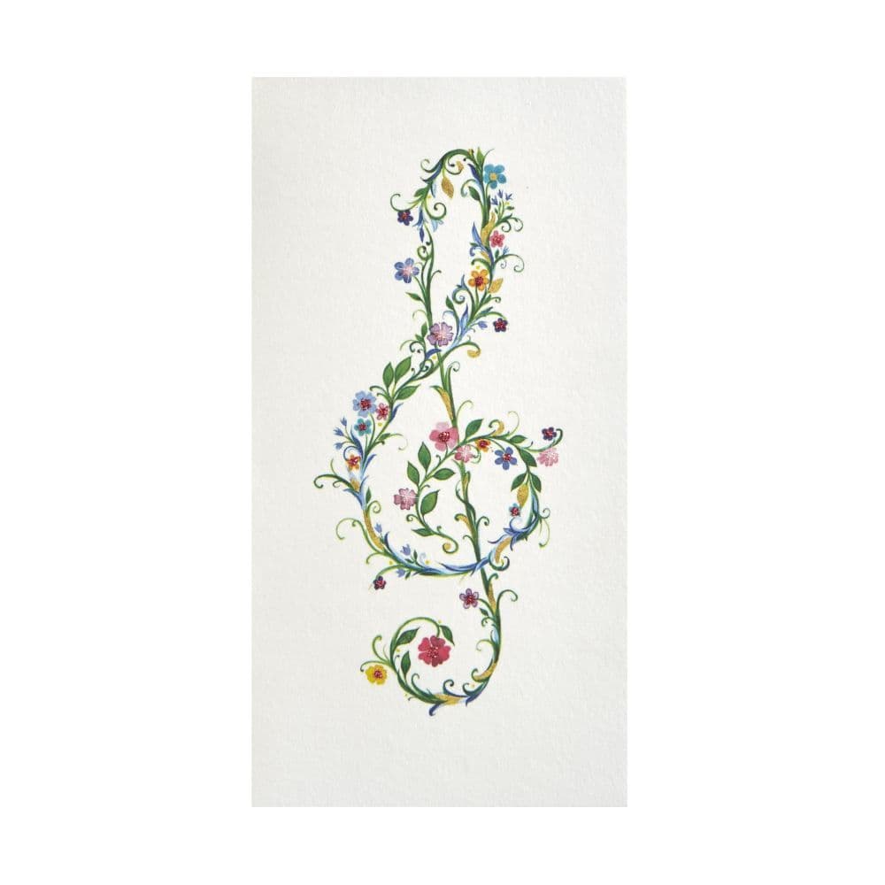 Music Clef Blank Card First Alternate Image width=&quot;1000&quot; height=&quot;1000&quot;