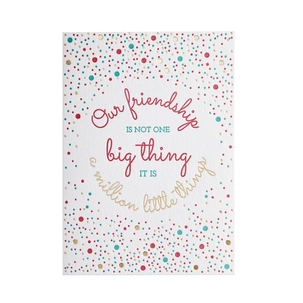 Friend Million Things Greeting Card 2nd Product Detail  Image width=&quot;1000&quot; height=&quot;1000&quot;