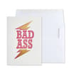 image Bad Ass Lightning Bolt Greeting Card Main Product  Image width=&quot;1000&quot; height=&quot;1000&quot;