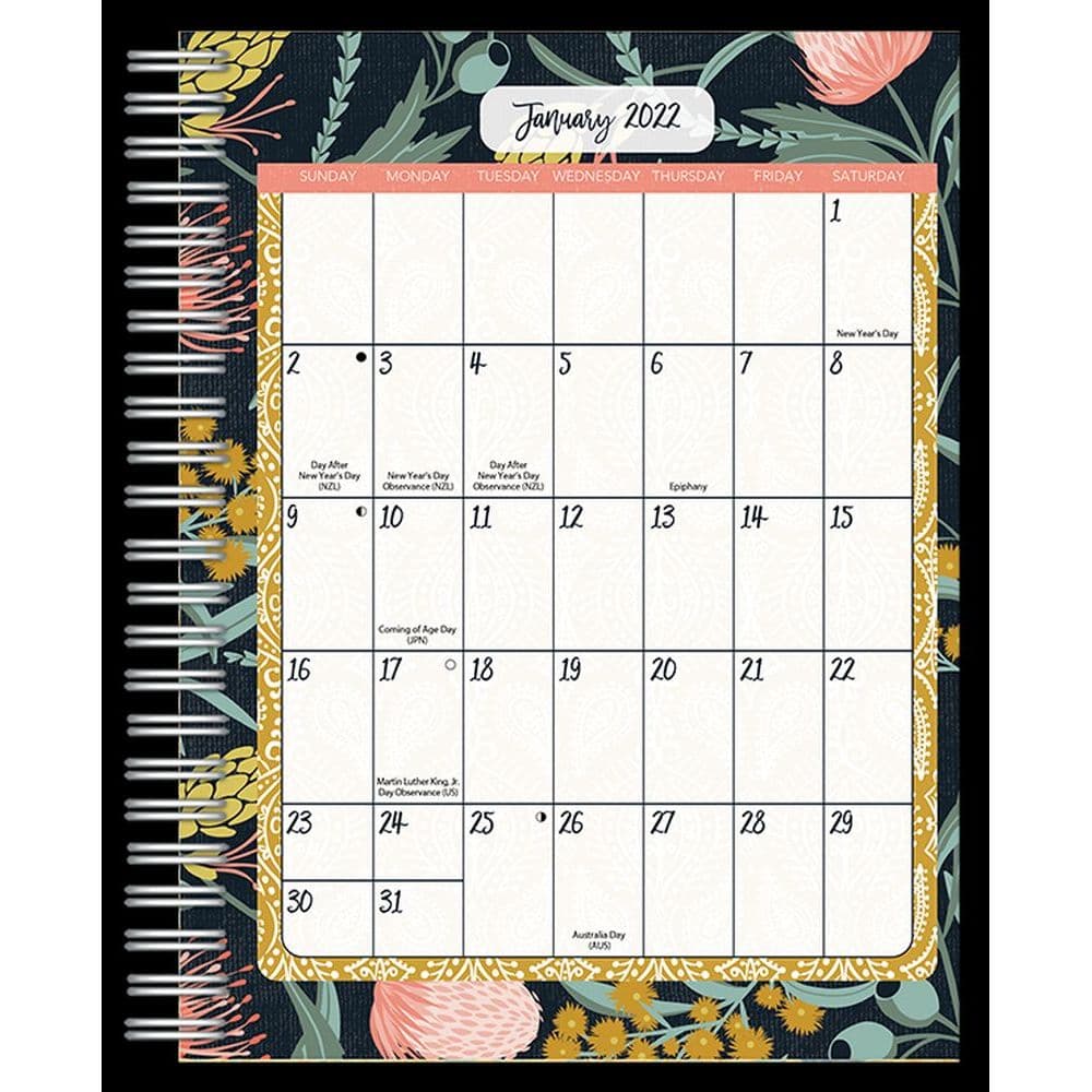 Flora and Fauna 2022 FileIt Planner - Calendars.com