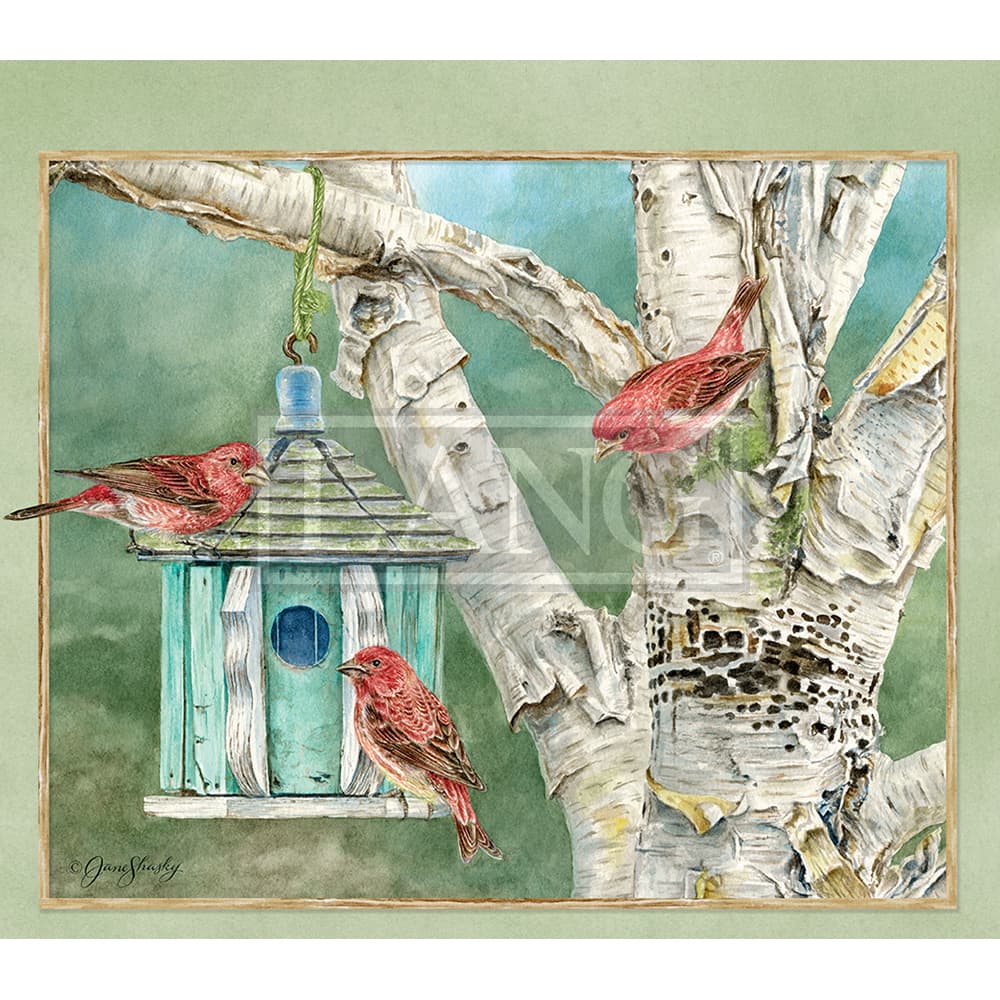 Birds in the Garden 2023 Desktop Wallpaper First Alternate Image  width=&quot;1000&quot; height=&quot;1000&quot;