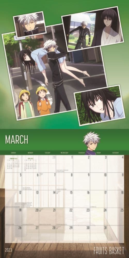 Fruits Basket 2023 Wall Calendar - Calendars.com