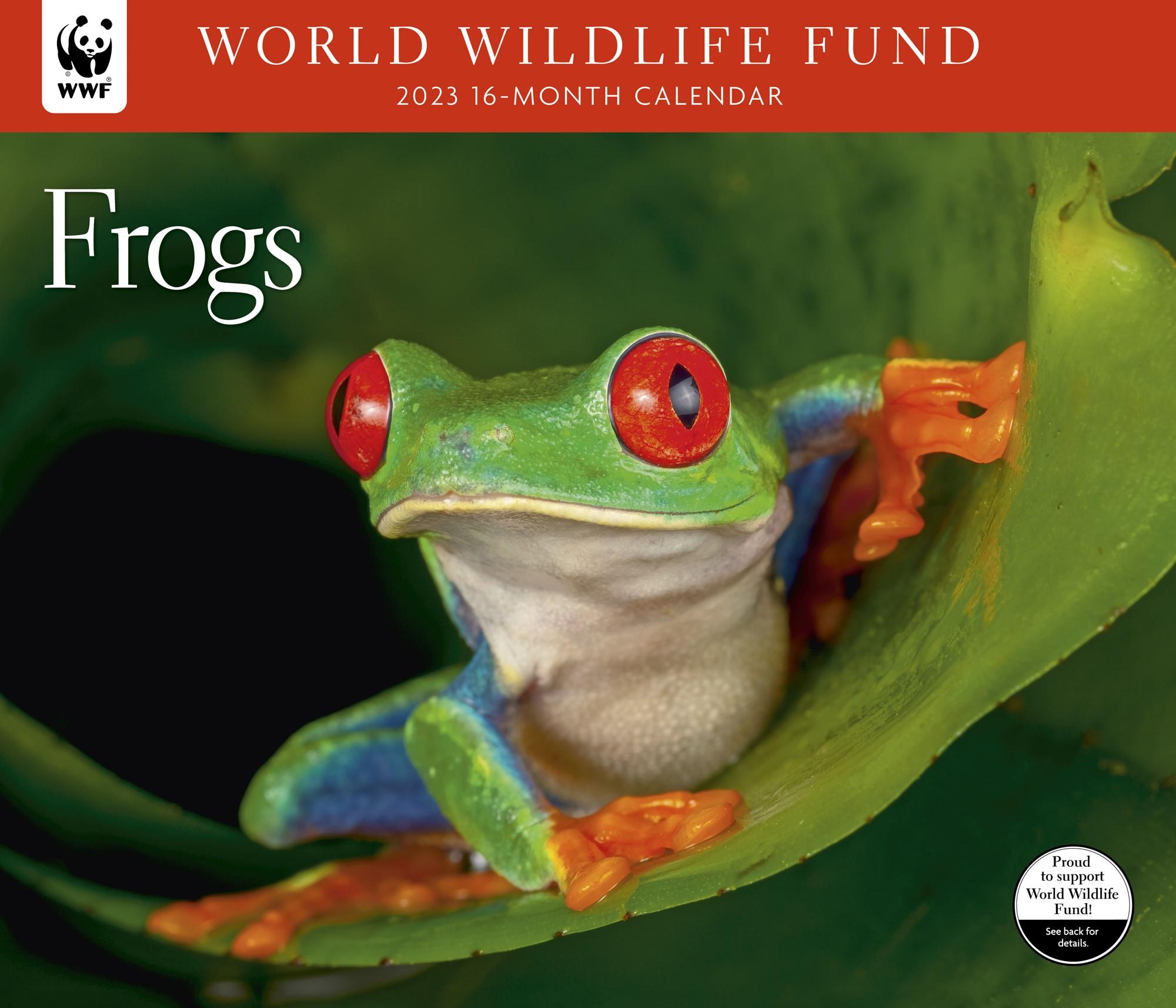 WWF Frogs 2023 Calendar - Calendars.com