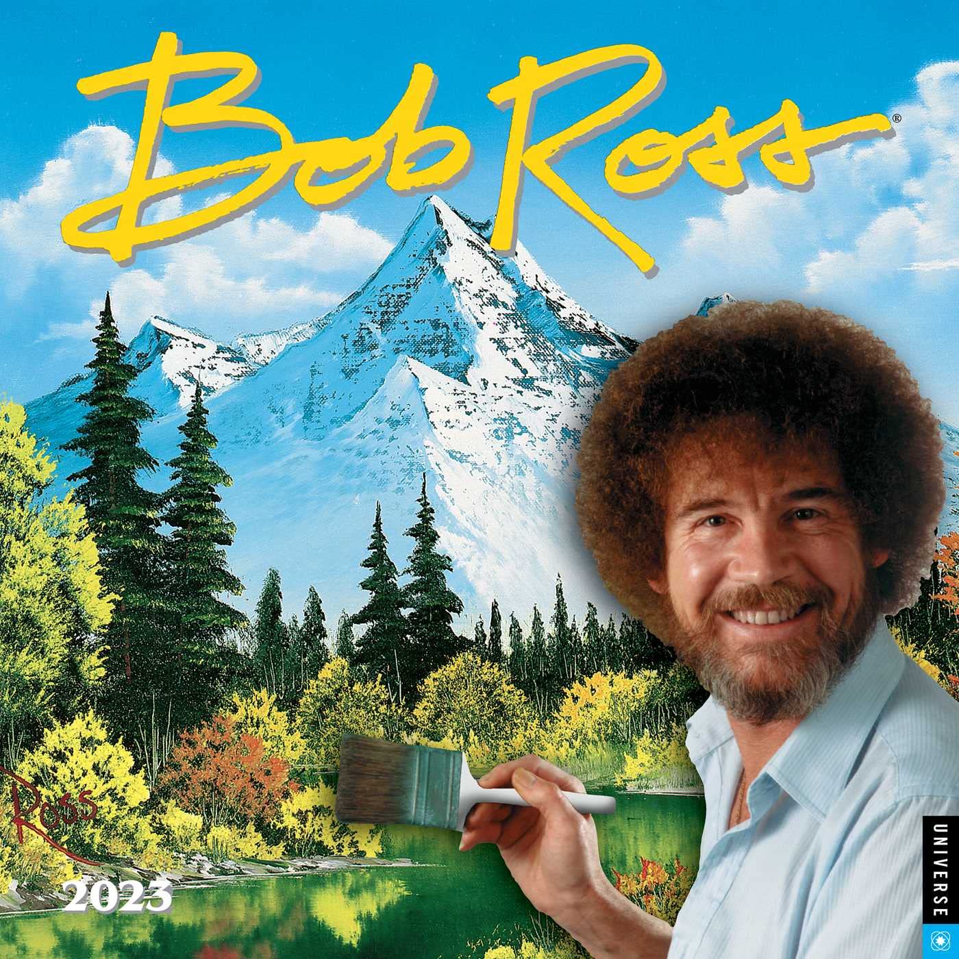 Bob Ross 2023 Wall Calendar Calendars Bob Ross 2023 Wall Calendar Calendars