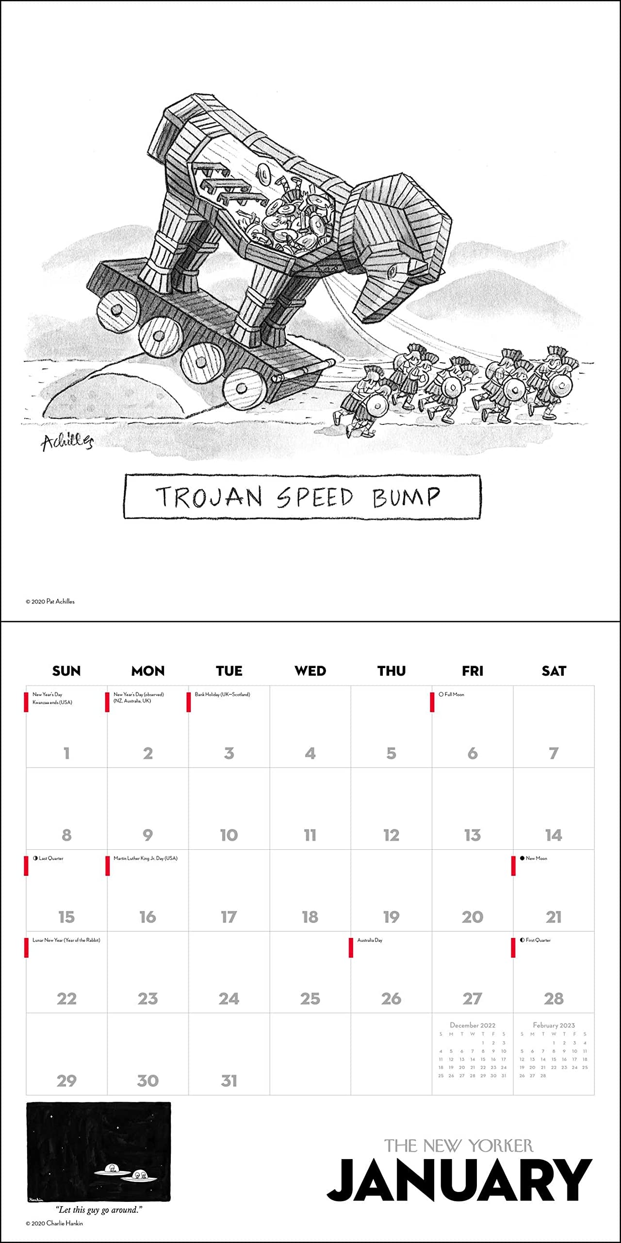 New Yorker Cartoons 2023 Wall Calendar Calendars New Yorker Cartoons 2023 Wall Calendar Calendars