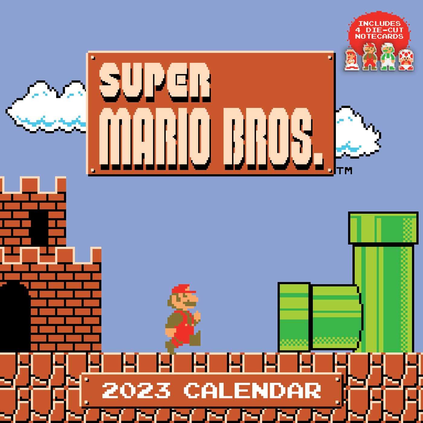 Super Mario 2023 Wall Calendar - Calendars.com