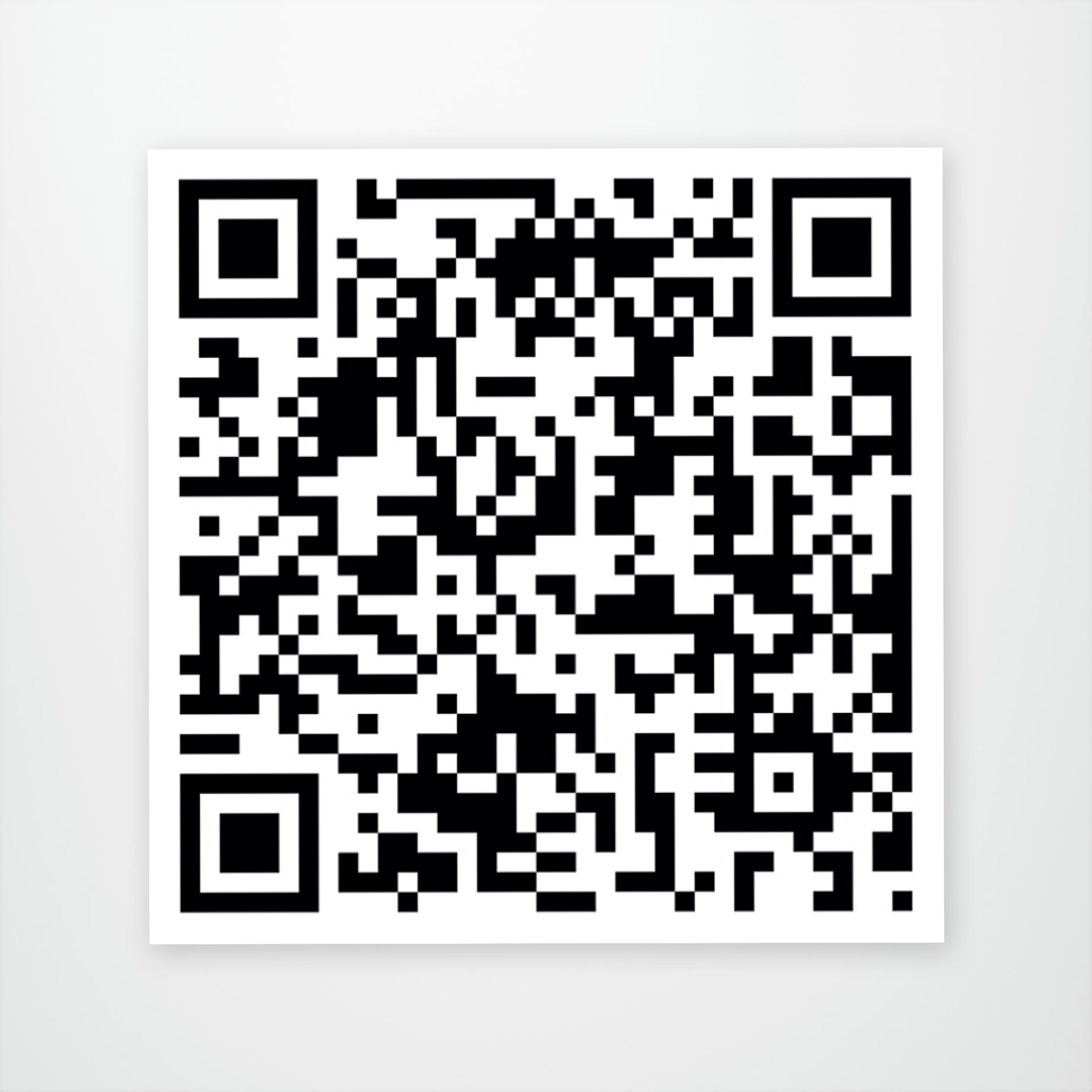 Rick Roll Link QR Code Postcard for Sale by magsdesigns